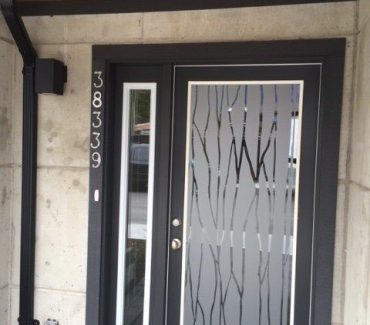 Dusted Crystal Door Graphics