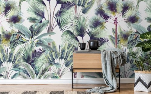 Floral Pattern Wallpaper Example