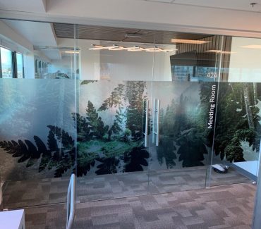 Frosted Window Film - Printed
