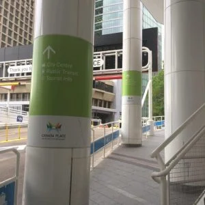 Wayfinding Signage - Canada Place 17